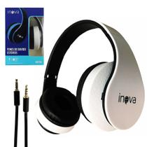 Fone De Ouvido Estéreo para Smartphones/Celulares com fio Cabo P3 On-Ear Inova N818