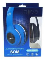 Fone De Ouvido Estéreo Sem Fio FON-2221D Azul