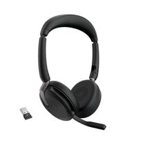 Fone de ouvido estéreo sem fio Jabra Evolve2 65 Flex com Bluetooth Fone de ouvido estéreo sem fio Jabra Evolve2 65 Flex com Bluetooth