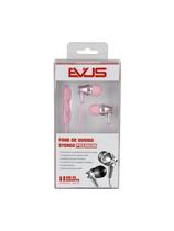 Fone De Ouvido Evus F-09 Intra Auricular Premium Rosa