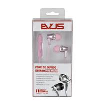 Fone de Ouvido Evus F-09 Intra Rosa
