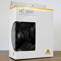 Fone de Ouvido Fechado para Estúdio Headphone HC 2000 Arco Acolchoado + Adaptador P2/P10 - Behringer