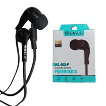 Fone De Ouvido Fio Microfone Som Extra BASS Celular Notebook Fone De Ouvido Fio Microfone Som Extra BASS Celular Notebook