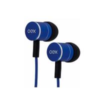 Fone De Ouvido Fn404 Oex Fleet Azul
