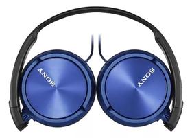 Fone De Ouvido Fone Sony MDR-ZX310AP Protetores Giratórios Azul Fone De Ouvido Fone Sony MDR-ZX310AP Protetores Giratórios Azul
