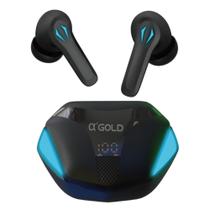 Fone de Ouvido Gamer Bluetooth 5.3 A'gold Plus FN-B23 USB LED Premium Resistente Portátil Compacto