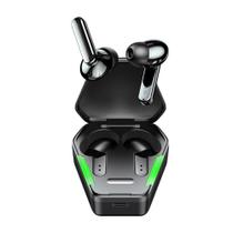 Fone de ouvido Gamer Bluetooth In-ear Sem fio Saga WB TWS 18 Horas de Bateria Com Microfone e Led