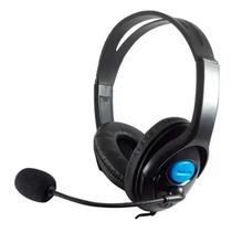 Fone de Ouvido Gamer com Microfone e Controle de Volume Headset - Compatível P4/P5/X-One