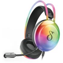 Fone de Ouvido Gamer Delta RGB F 5020 - Alta Qualidade de Som e Iluminação LED