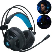 Fone De Ouvido Gamer Fortrek Headset H2 Pro Over Led Azul Co