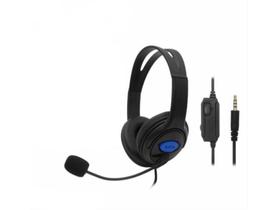 Fone De Ouvido Gamer Headphone C/microfone Compatível Pc Ps4 Xbox Notebook e Celular