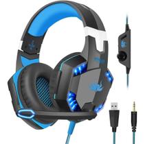 Fone De Ouvido Gamer Headset kp-455A - Com Microfone - Knup