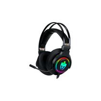 Fone de ouvido Gamer Headset Usb Rainbow Led Som Surround 7.1 Agni Pro