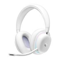 Fone de Ouvido Gamer Logitech G735 Sem Fio com Iluminação LIGHTSYNC RGB Branca