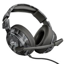 Fone de Ouvido Gamer Over-Ear Multiplataforma Mic Dobrável Trust GXT 433K Pylo Headset Camo Black