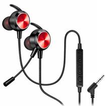 Fone de Ouvido Gamer P2 3.5mm com Microfone Removível Áudio Estéreo Fone de Ouvido Gamer P2 3.5mm com Microfone Removível Áudio Estéreo