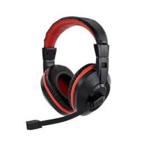 Fone De Ouvido Gamer Preto E Vermelho