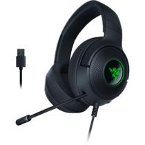 Fone de Ouvido Gamer Razer Kraken V3 X - USB com Fio - Drivers Triforce de 40mm