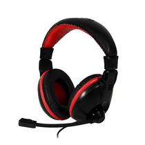 Fone de Ouvido Gamer Satellite AE-265 3.5MM - Preto/Vermelho