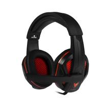 Fone de Ouvido Gamer Satellite AE-364U USB 7.1 - Vermelho/Preto