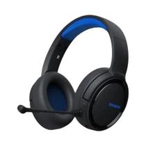 Fone De Ouvido Gamer Sem Fio 2.4GHz Com Dongle USB Bluetooth 7.1 Surround Com Microfone Com