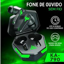 Fone de Ouvido Gamer TWS com Som Claro e Conforto para Maratonas de Jogo