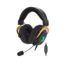 Fone de Ouvido Gamer USB Redragon Zeus Harry Potter Hogwarts RGB Edicao Especial HP-510