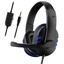 Fone de Ouvido Gamer Wokex - Stereo Bass Surround com Microfone para PS4/Xbox