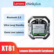 Fone de ouvido gamer XT81 Lenovo Thinkplus Live Pods modelo XT81
