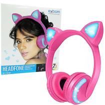 Fone de ouvido gatinha infantil