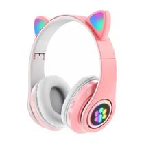 Fone De Ouvido Gatinho Cat Ear Com Bluetooth Viv-23m