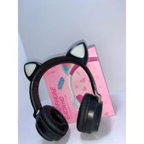 Fone De Ouvido Gatinho Sem Fio Bluetooth FM.