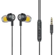 Fone De Ouvido Ghost P3 Preto Com Microfone Bright Fone De Ouvido Ghost P3 Preto Com Microfone Bright