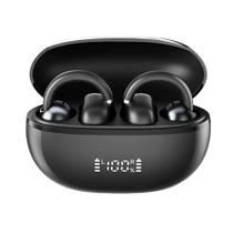Fone de Ouvido Haylou Airfree OW03 Bluetooth, Conexão 2 Dispositivos, App Personalizado - Preto