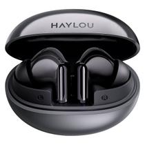 Fone de Ouvido Haylou Flowbuds N55 Wireless, ANC Adaptativo 54dB 6 Microfones, 40 Horas, IPX5 Preto Fone de Ouvido Haylou Flowbuds N55 Wireless, ANC Adaptativo 54dB 6 Microfones, 40 Horas, IPX5 Preto