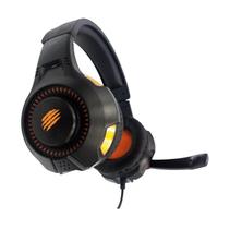 Fone de ouvido Headeset Gamer Oex HS413 Multiplataforma Preto Revestimento acolchoado