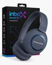 Fone De Ouvido Headphone Bluetooth 5.2 Sem Fio Com Microfone Over Ear Inboxmobile Imports Azul Fone De Ouvido Headphone Bluetooth 5.2 Sem Fio Com Microfone Over Ear Inboxmobile Imports Azul