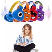 Fone de Ouvido/ Headphone Bluetooth Infantil Jellie Monster Original 2024 Sem fio Kids - Aimportz