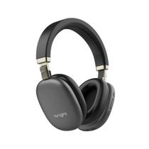 Fone De Ouvido Headphone Bluetooth Pilot Bright Sem Fio Microfone Preto Conforto Haste Regulável Cor:Preto