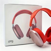 Fone de Ouvido Headphone Bluetooth Sem Fio Wireless P9 - Vermelho