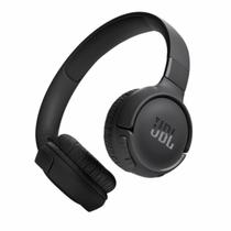 Fone De Ouvido Headphone Dobravel Bluetooth Jbl Tune 520bt Bateria 57h Sem Fio Carga Rápida Preto