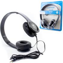 Fone de Ouvido Headphone Dobrável Sem Microfone Preto Lehmox