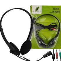 Fone de Ouvido Headphone Estéreo C/ Microfone X-Cell