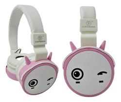 Fone De Ouvido Headphone Infantil Bluetooth Cute KA-9872