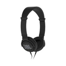 Fone De Ouvido Headphone JBL C300 SI Preto com fio Auto-ajustável