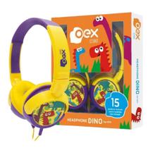 Fone de ouvido Headphone Kids Criança Dino Hp301 - Oex Anúncio com variação