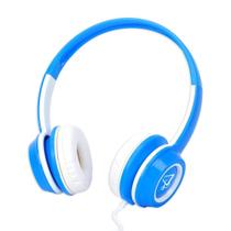 Fone de Ouvido Headphone Kids ELG P3 Azul/Branco 1,2m - KD01BW