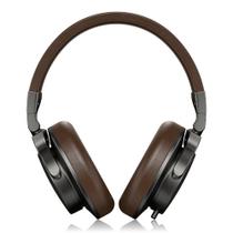 Fone de Ouvido Headphone Over-ear Behringer BH 470 Marrom Acolchoado + Adaptador P2/P10 - Behringer Fone de Ouvido Headphone Over-ear Behringer BH 470 Marrom Acolchoado + Adaptador P2/P10 - Behringer