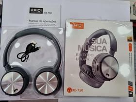 Fone De Ouvido Headphone Premium Bluetooth Kaidi Kd-750