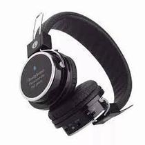 Fone De Ouvido Headphone Sem Fio Bluetooth Micro Sd Radio Fm B-05 - B05 cor: Preto